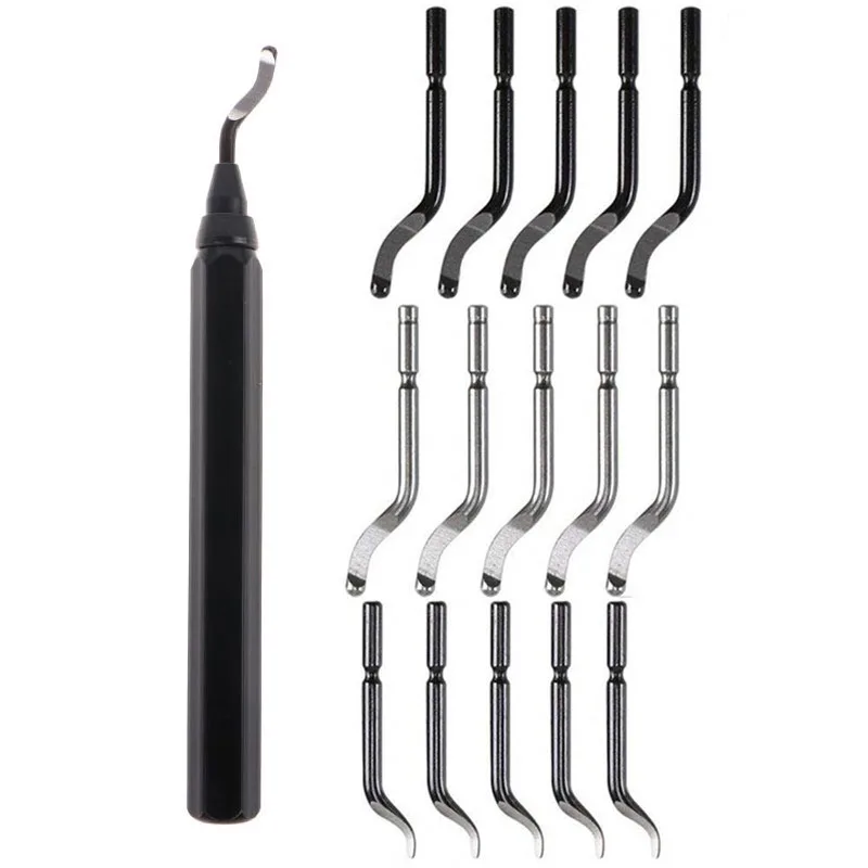 

Set Burr Handle Metal For Copper Steel High Speed Steel Workshop Tool Parts