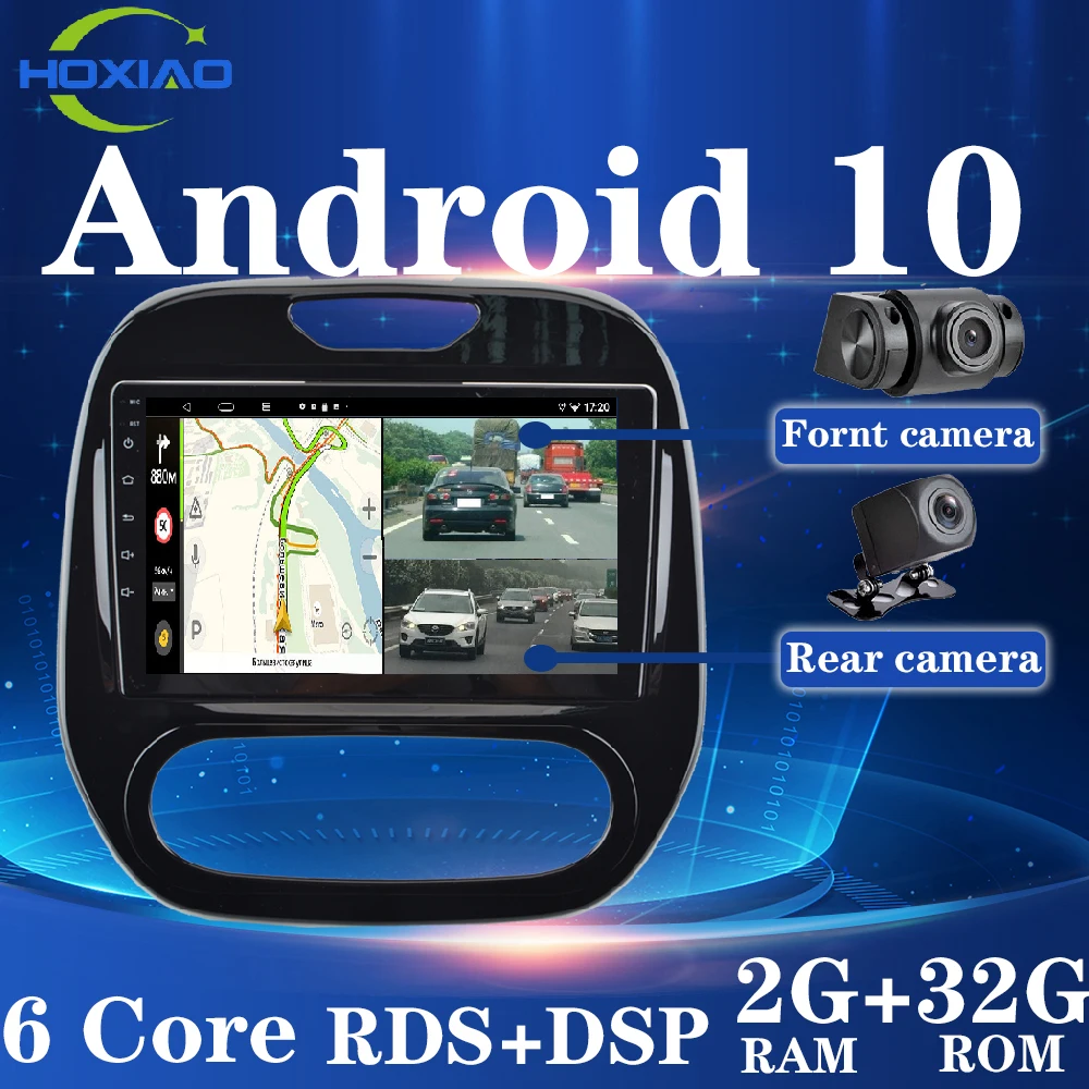 9 дюймовый автомобильный Android 10 2Din радиоприемник четырехъядерный WIFI GPS Bluetooth