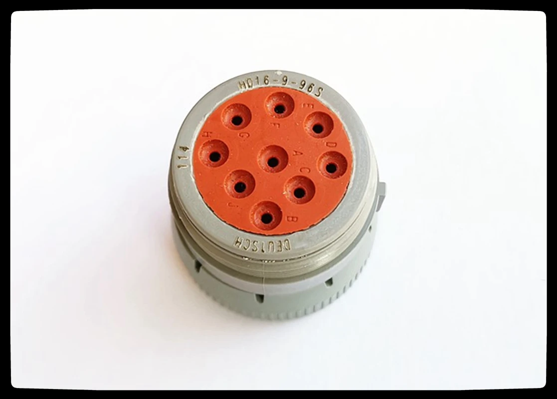 Набор из 5 серых 9-контактных разъемов серии HD10 новый водонепроницаемый