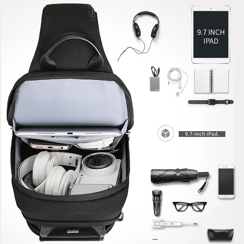 CHUNIXCO мужские многофункциональной сумки через плечо мужской ремень грудь мужская