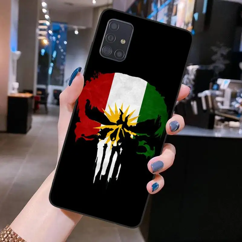 

Kurdistan Flag Phone Case for Samsung S20 plus Ultra S6 S7 edge S8 S9 plus S10 5G lite 2020