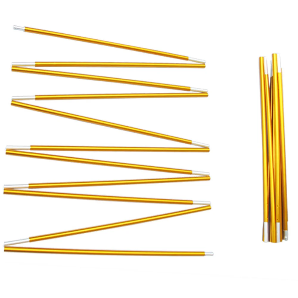 

2PCS Tent Pole Kit Replacement Kit for Double Tent 11 Sections Camping (3.6 Meter)