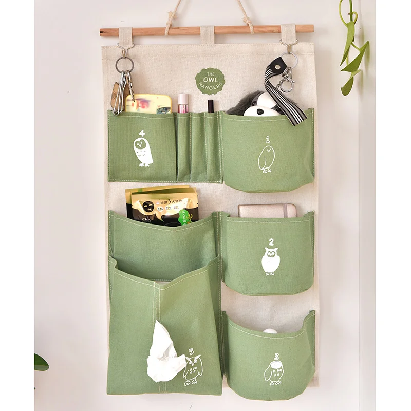 Домашняя дверная задняя подвесная сумка для хранения органайзер шкафа