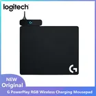 Оригинальный беспроводной коврик для мыши Logitech G PowerPlay RGB для G903G703 коврик для мыши