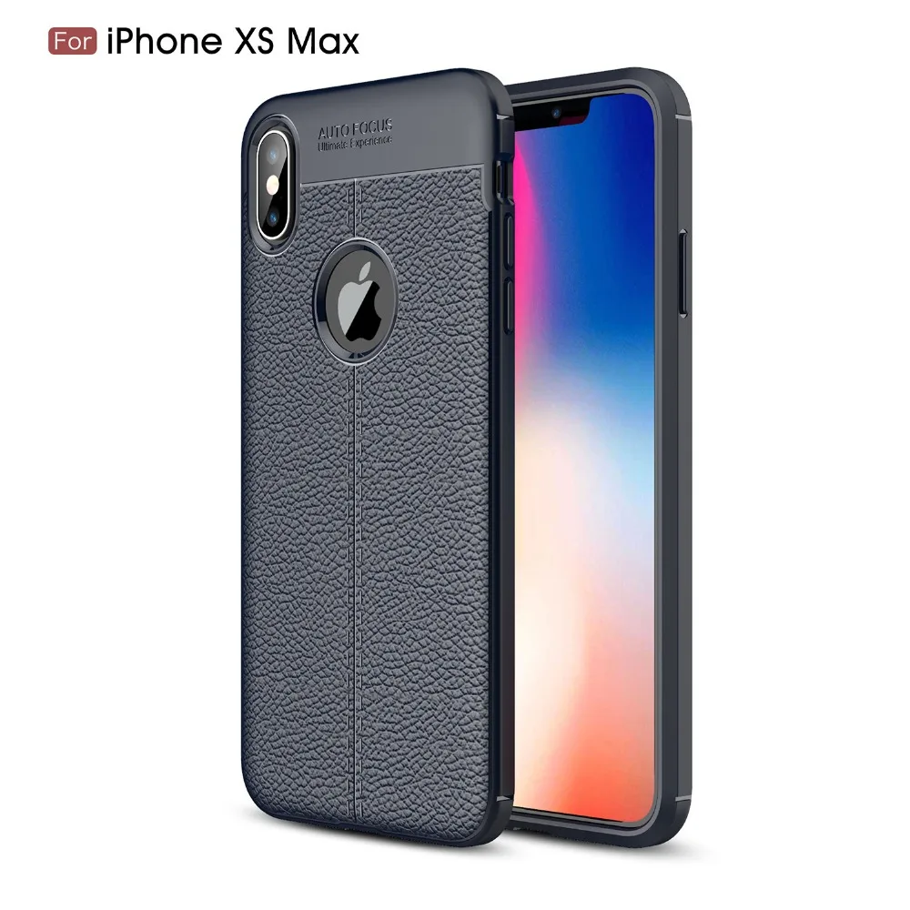 Авто фокус чехол для iPhone 6 7 8 Plus X XR чехол бизнес кожа силиконовый мягкий ТПУ чехлы для iPhone XS MAX Комфортные чехлы