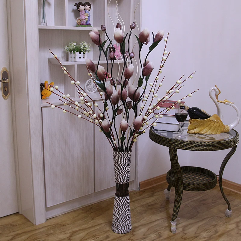 Вены букет из сушеных цветов Искусственный цветок художественная гостиная пола