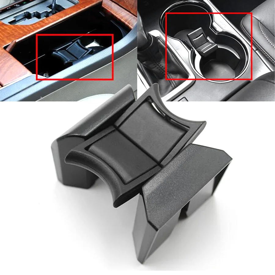 Car Center Console Cup Holder Insert Bottle Drink Divider Auto Interior Replacement Accessories For Toyota Camry 2007-2011