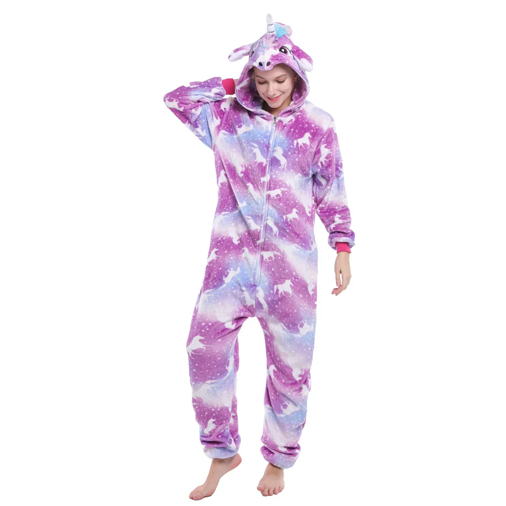 Family Matching Kigurumi Unicorn Pajamas Children's Sleepwear Pyjamas Kids Look Unicornio Pijamas Kigurumis Funny Pyjama | Мать и