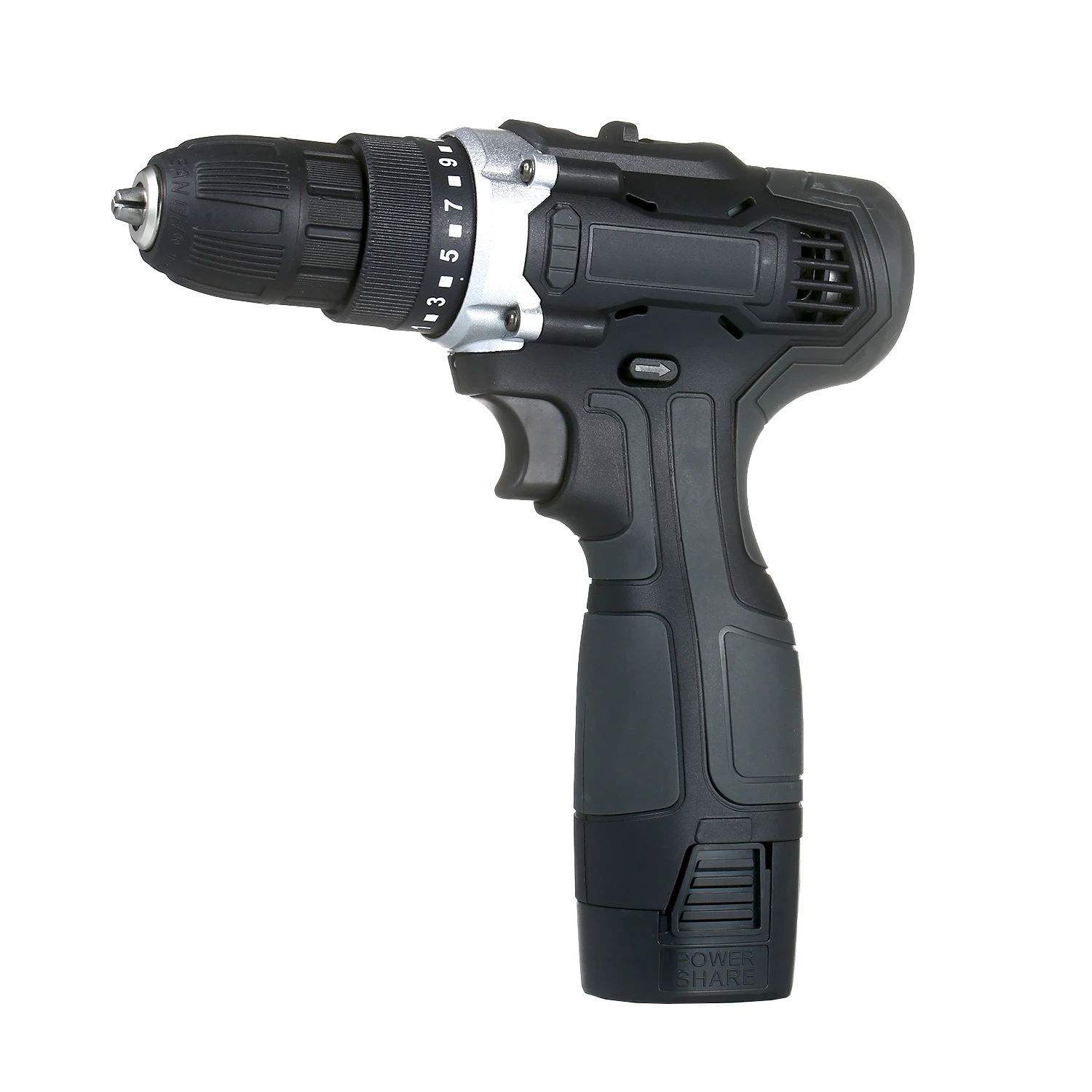 Аккумуляторная дрель 3/8 дюймов 2 скорости максимальный крутящий момент 50 нм