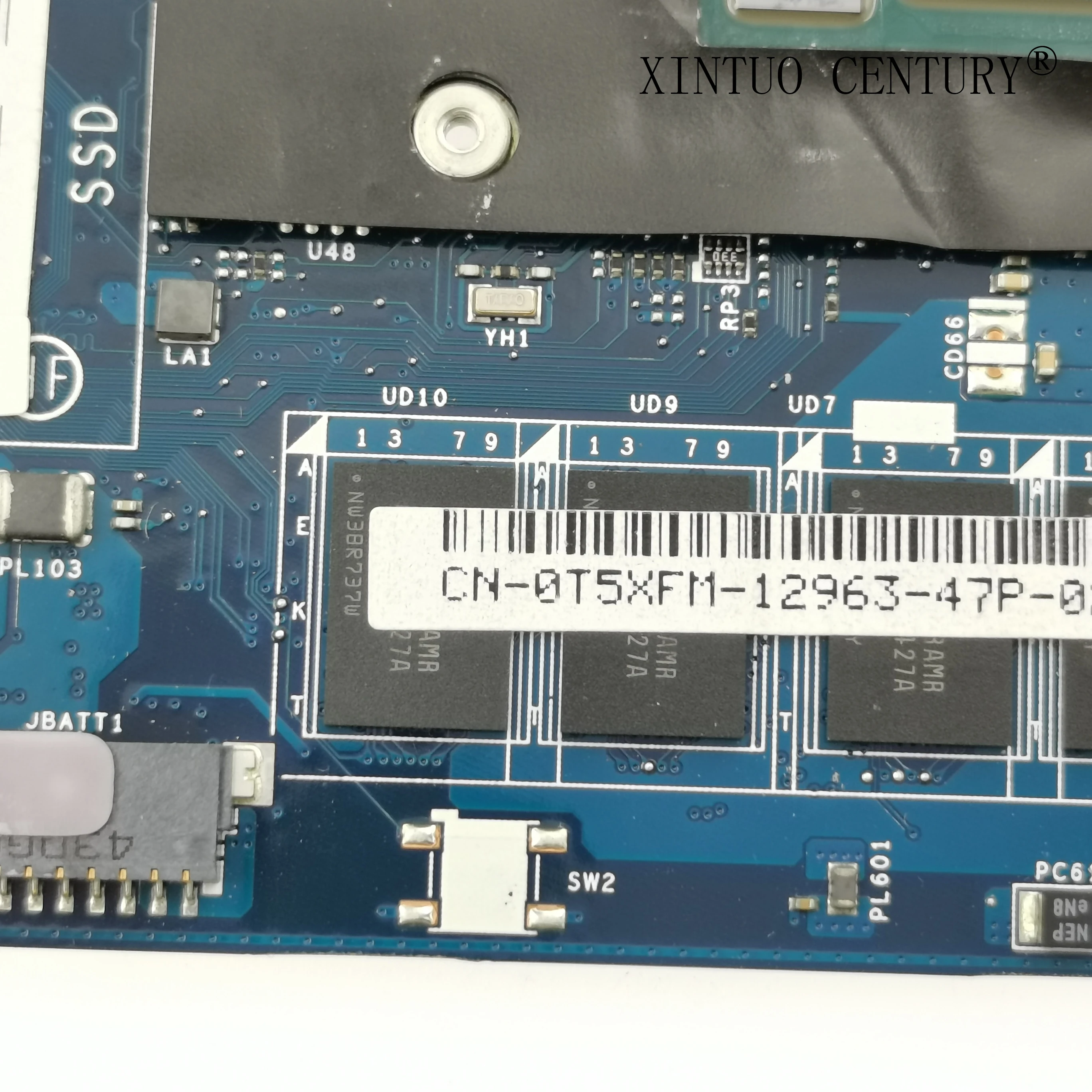 Verkaufen T5XFM 0T5XFM CN-0T5XFM W JOUTNDLN FÜR DELL XPS 12 9Q33 Laptop Motherboard I7-4510U CPU 8GB RAM VAZA0 LA-9262P