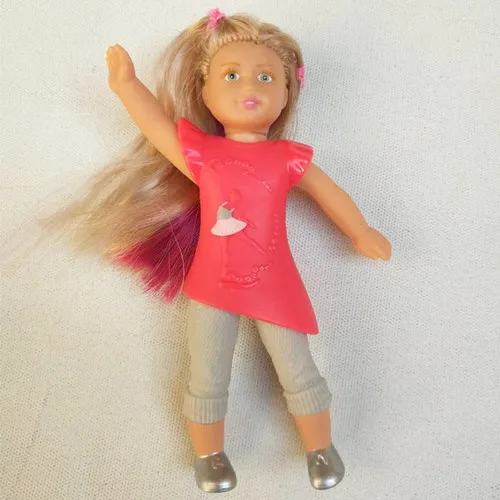 Клубничный торт dollsmcdonald's Product Bratz Кукла Принцесса Девочка 10 см Фигурки игрушки для детей - Цвет: Белый
