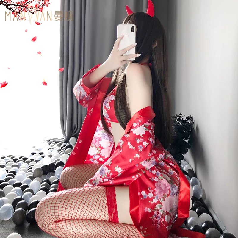 Кимоно женское в японском стиле кардиган рубашка для косплея блузка женщин