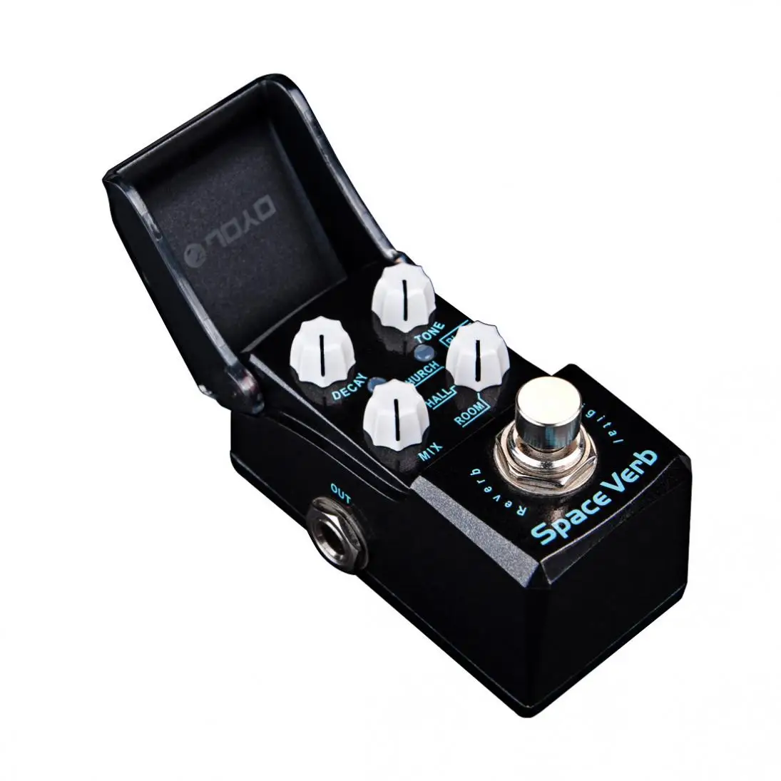 Joyo JF-317 космический глагол цифровой реверберации гитарный эффект педаль с ручкой