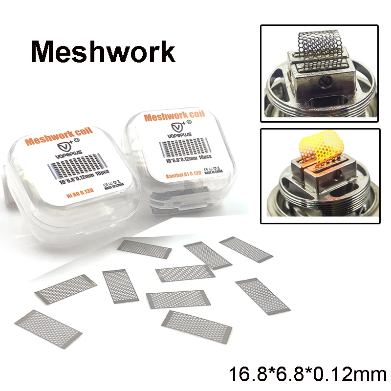 Meshwork SS3316 Ni80 A1 катушка 0 13 Ом проволока для сетки V2 RDA Kylin M RTA DIY Инструменты | Дом и