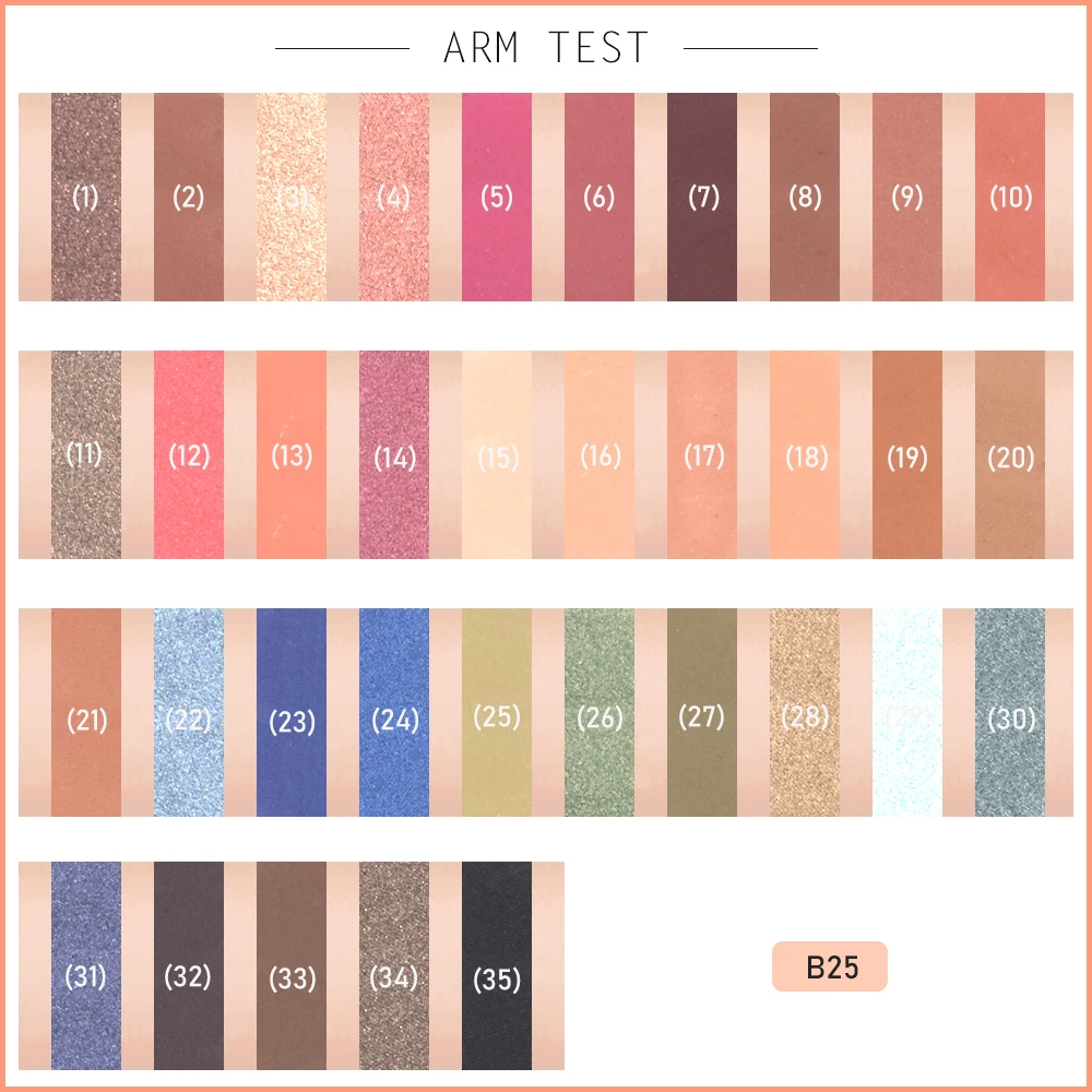 Красота глазурованные тени для век Профессиональная палитра макияжа матовые