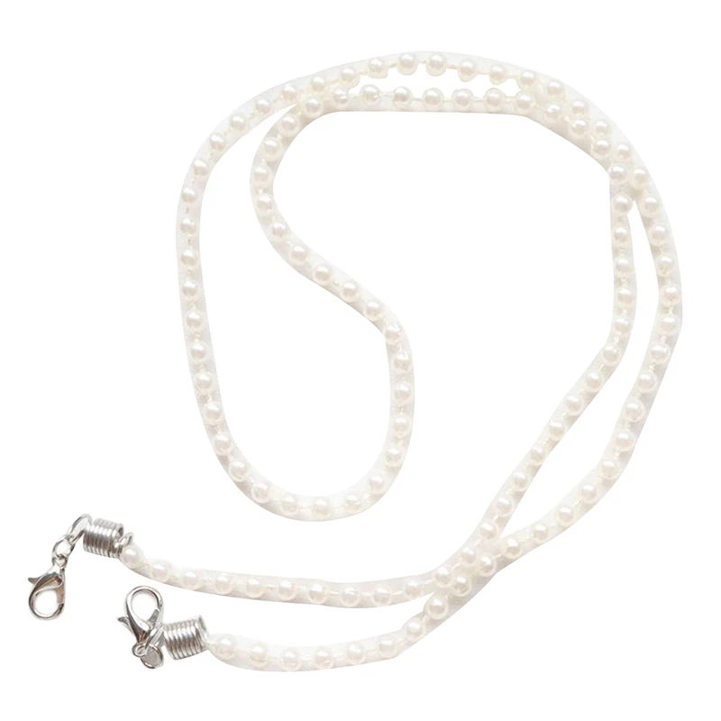 

2020 New Fashion Jewelry Acrylic Imitation Pearl Glass Crystal Bead Sunglasses Glasses Chain Eyeglass Eyewear Wholesale