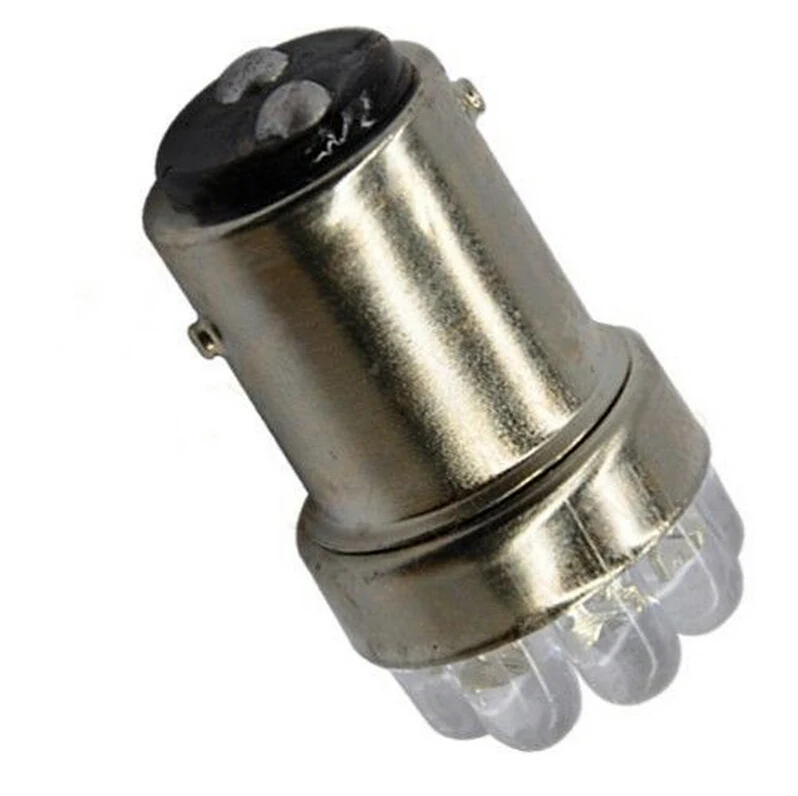 

1Pcs Practical Replacement Car Stop Tail Bulb Lamps G18 1157 9 LED White Car LED Lights Car