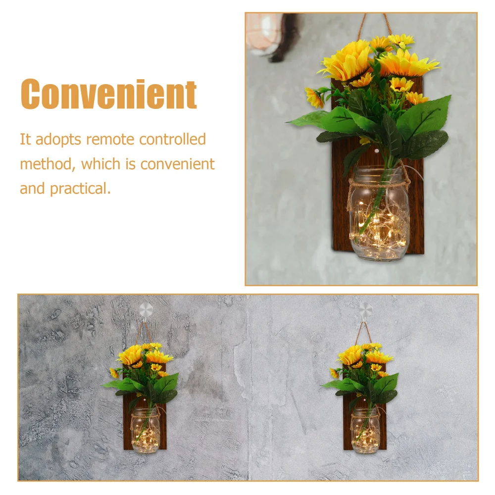 

2 Sets Pretty Hanging Light Decorative Wall Decorations