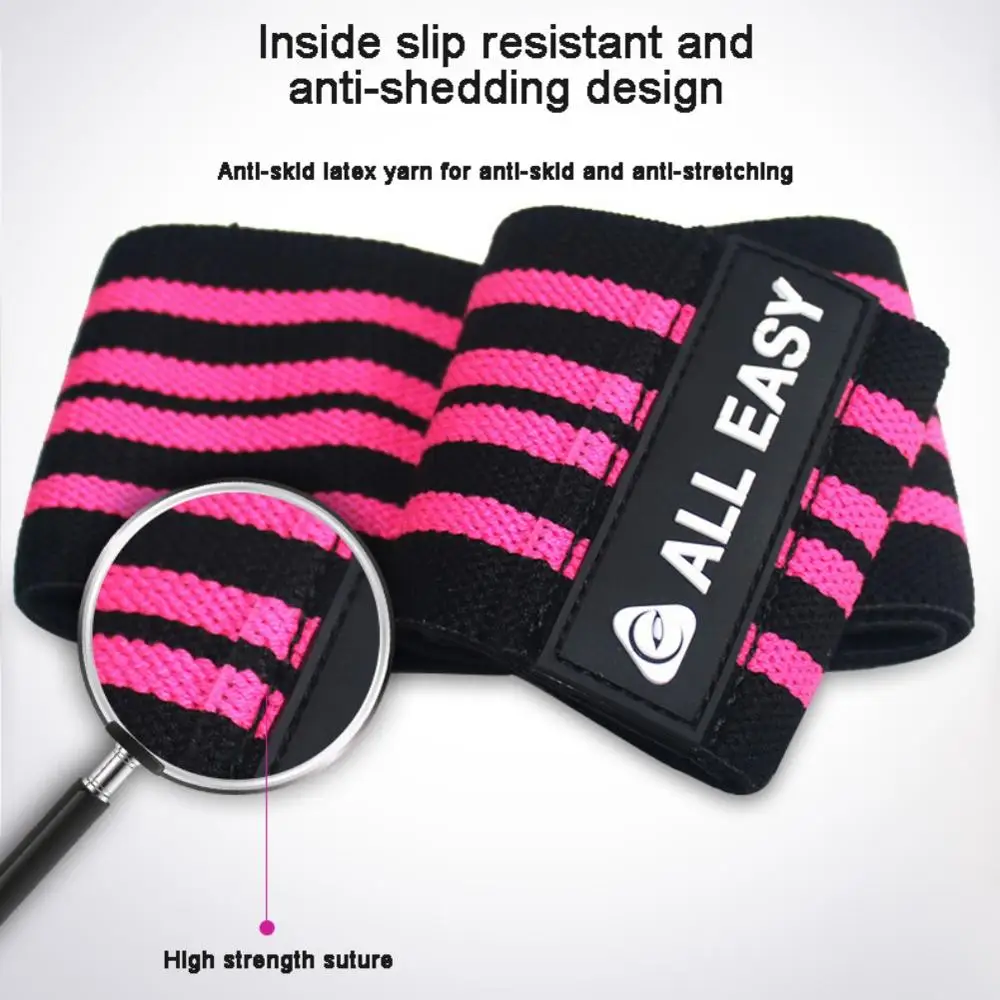 

Hot! Squat Resistance Belt Elastic Hip Band Yoga Resistance Band Fitness Legs Band High Quality Anti-Slip Anti-Fall