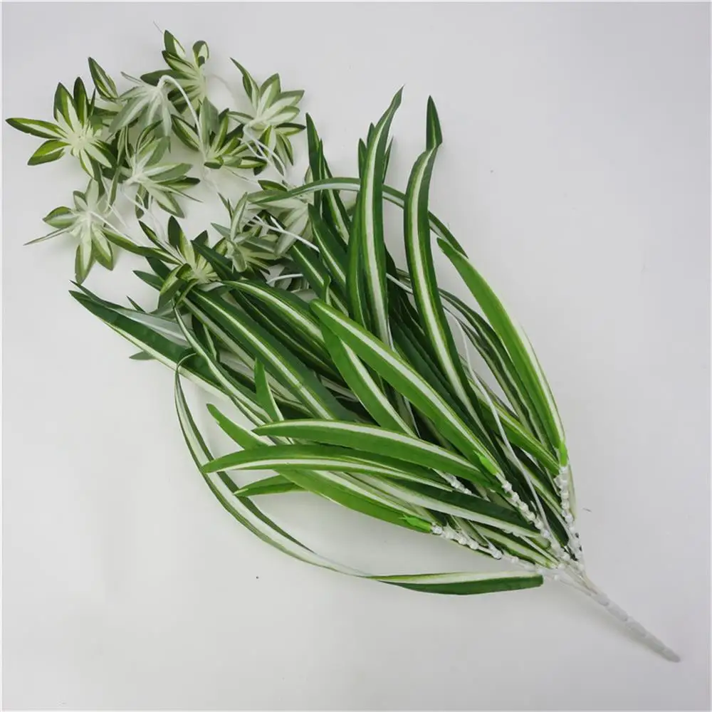 Искусственные цветы растение Настенное подвесное хлорофитум горшечные зеленые