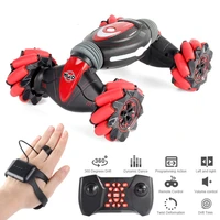 remote control stunt car gesture induction twisting off road vehicle light music drift dancing side driving toy gift for kids