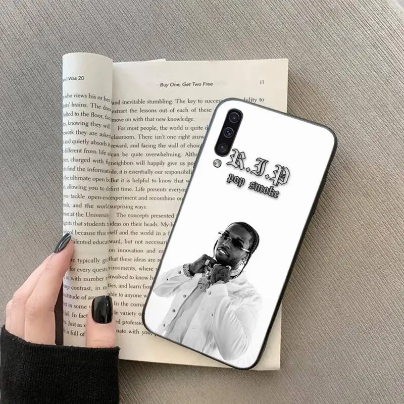 

rapper Pop Smoke Phone Case For Samsung galaxy S A note 6 7 8 9 10 20 31 40 50 51 71 edge plus 5G