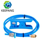 JP4-01 пневматические разъемы с 1,5 м ПТФЭ труба 2*4 мм для 1,75 мм для экструдера Ender 3 Bowden