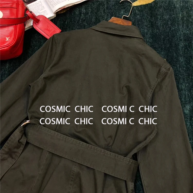 Cosmicchic Женские повседневные длинные штаны, рубашка, комбинезон с длинным рукавом, цельный нагрудный ремень, Рабочие комбинезоны, комбинезоны, модные комбинезоны