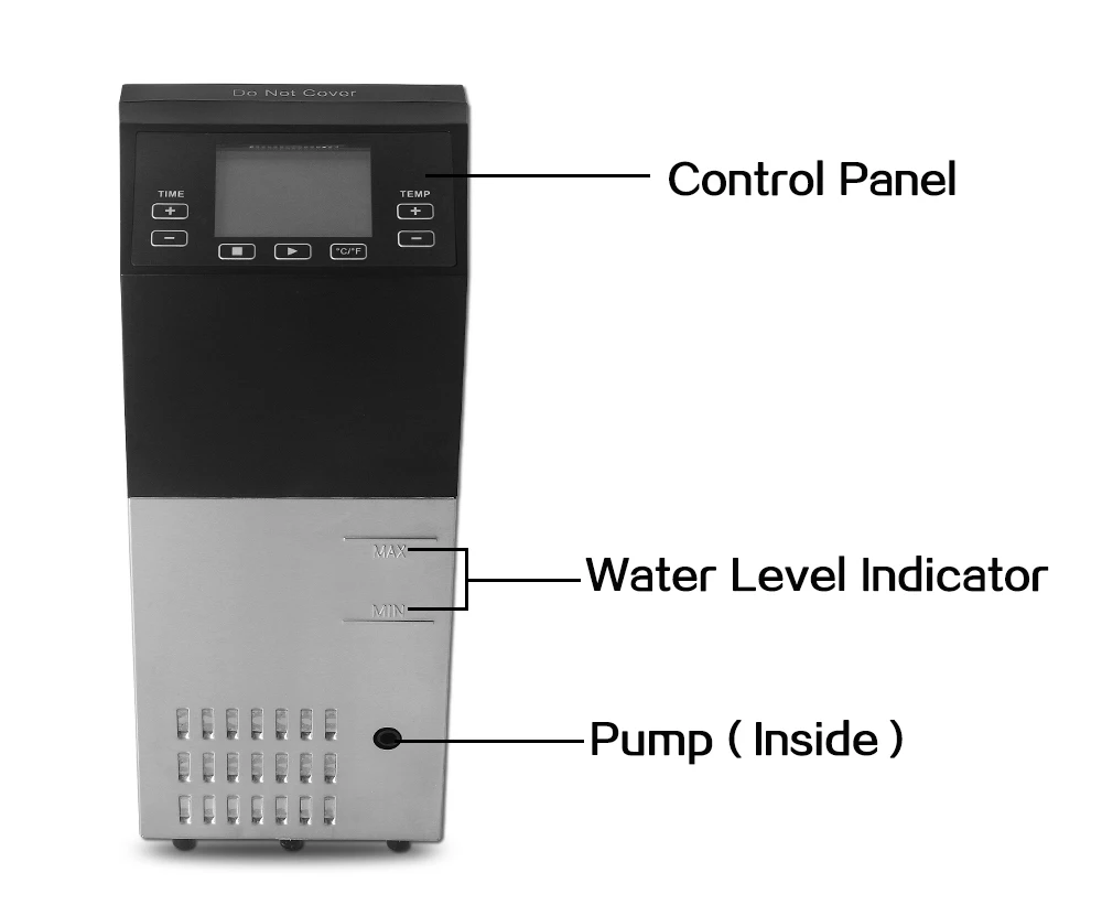 ITOP Профессиональный Sous Vide погружной циркулятор Presision Медленная Плита Машина кухонные процессоры 220 В ЕС вилка