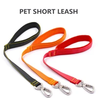 explosion proof reflective big dog short leash portable pet leash nylon leash big dog leash training leash pet supplies rope
