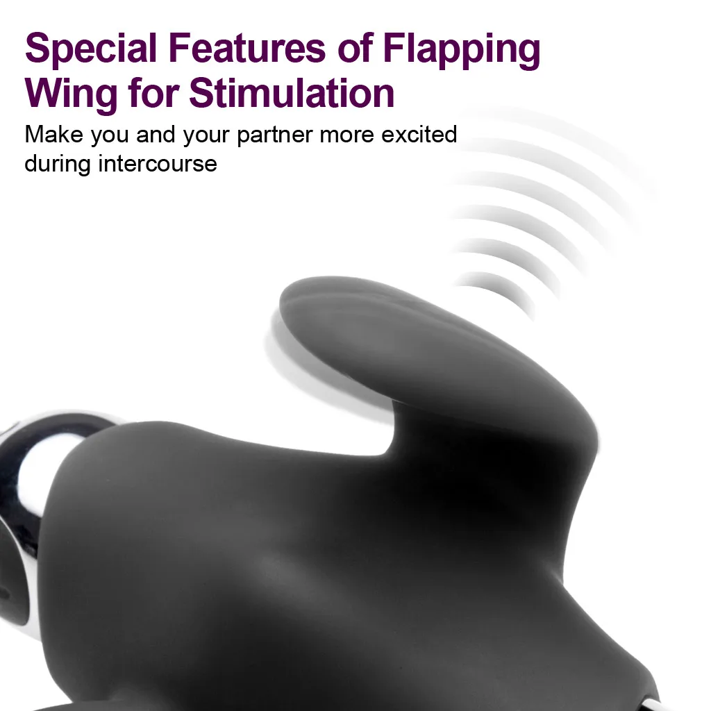 Кольцо Luvkis с шариком для пениса Мужская секс игрушка задержки эякуляции вибратор