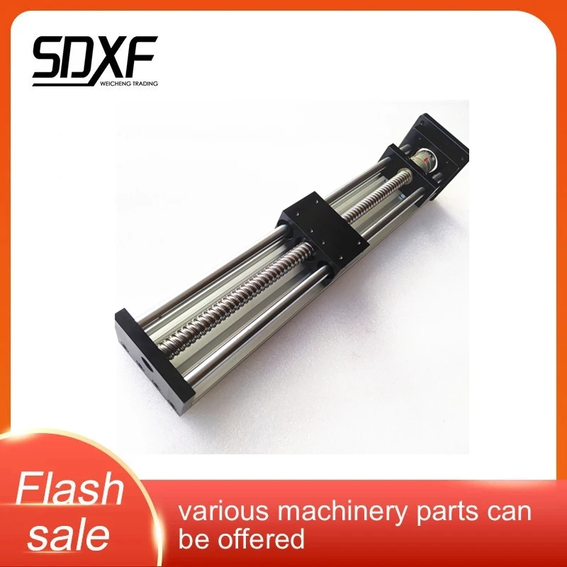 Без драйвера двигателя 50 500 мм эффективный ход ЧПУ линейная направляющая