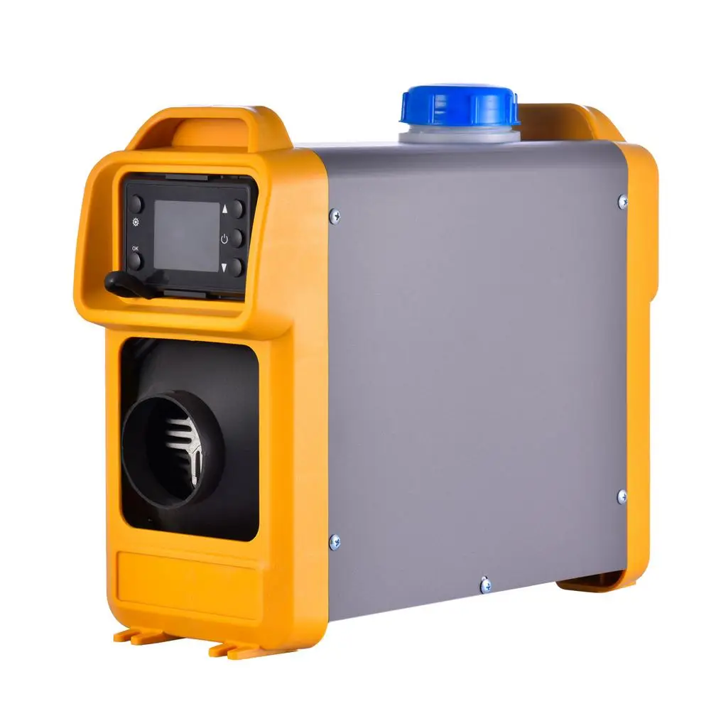 $67.09 12V 8KW All in One Car Heater Heating Diesel Air Heater Single Hole LCD Monitor Parking Warmer For Car Truck Bus Factory Heaters