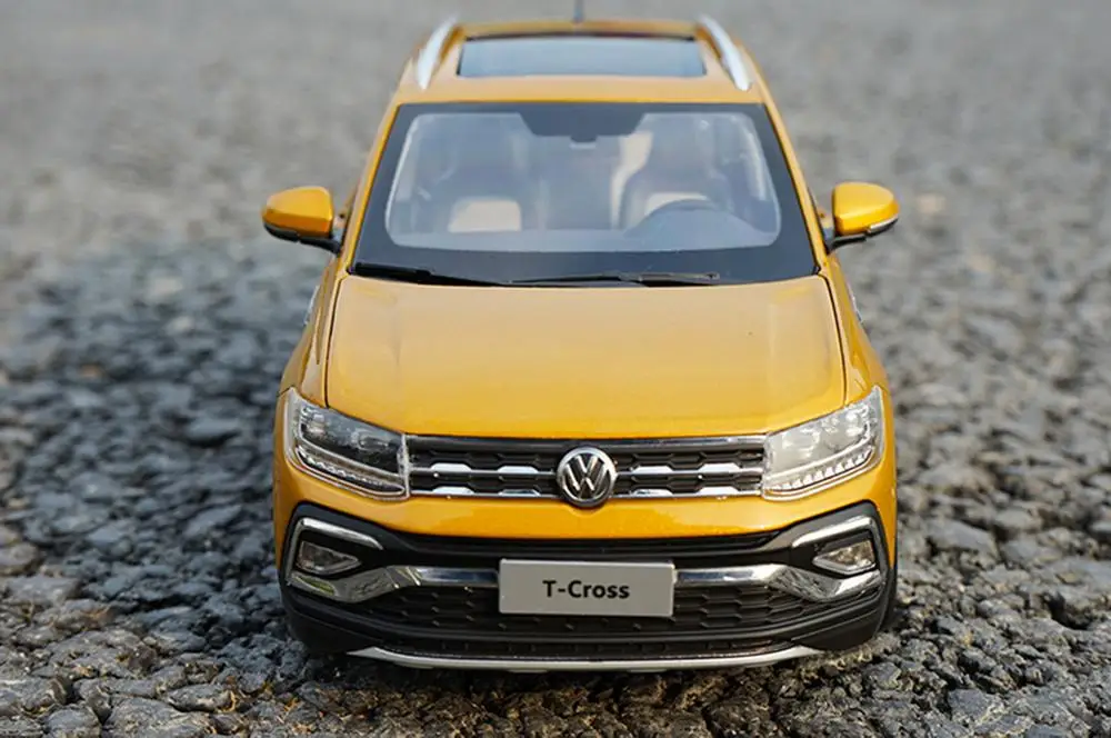 1/18 весы Фольксваген T-CROSS SUV литая модель автомобиля модели игрушки коллекция |