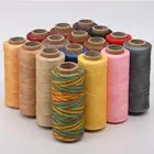 Кожа вощеная нить шнур 150D 50 м воск шнур инструмент для ремесленного пошива DIY ручной работы кожаные изделия вощеная нить плоская швейная линия