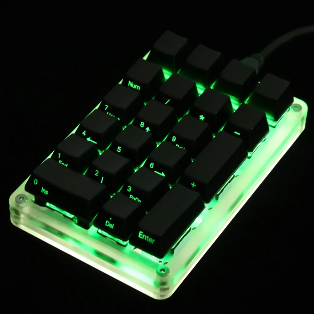 

21 23 24 Key YMDK Programmable Support Macro Function MX Cherry Switches Mechanical Keyboard Numpad For LOL Battlegrounds