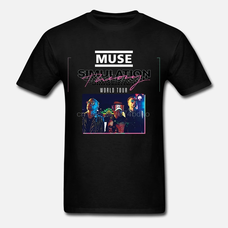Футболка MUSE SIMULATION WORLD TOUR 2019 | Мужская одежда