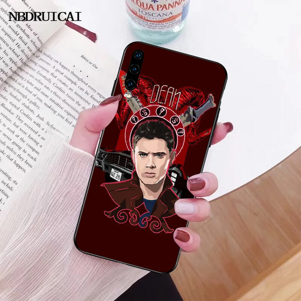 Чехол PENGHUWAN сверхнатуральный Jared Padalecki черный мягкий чехол для телефона Huawei Honor 20 10