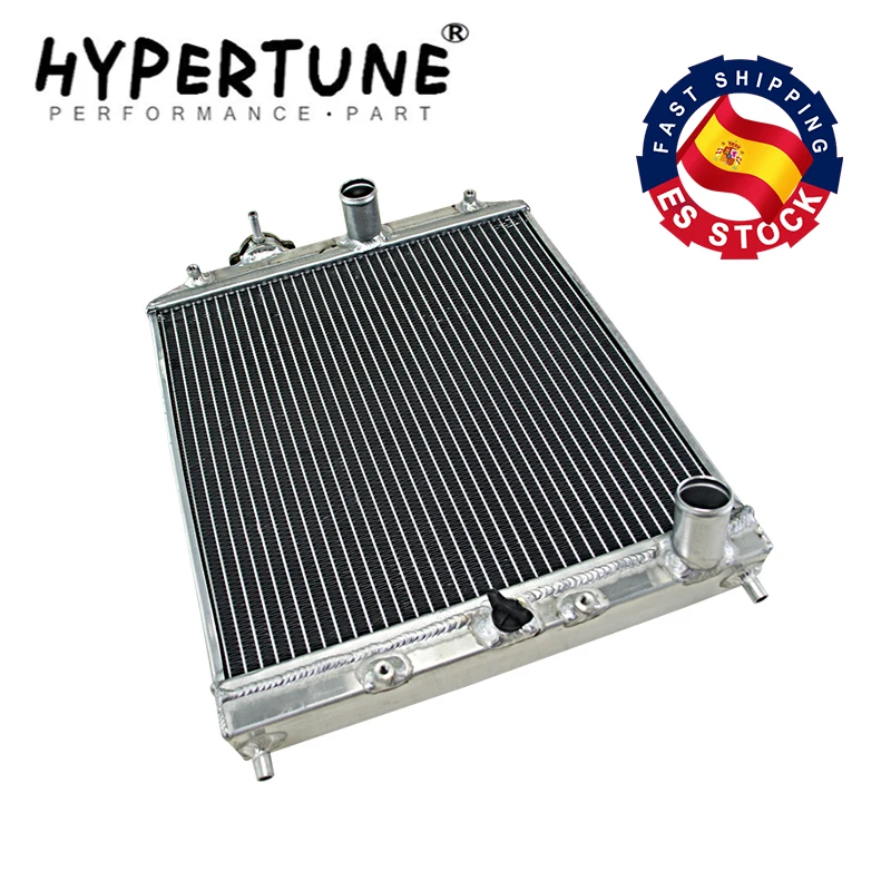 Hypertune 2 ряда 42 мм алюминиевый MT автомобильный радиатор для Honda Civic Del Sol 92 00 EG / EK HT
