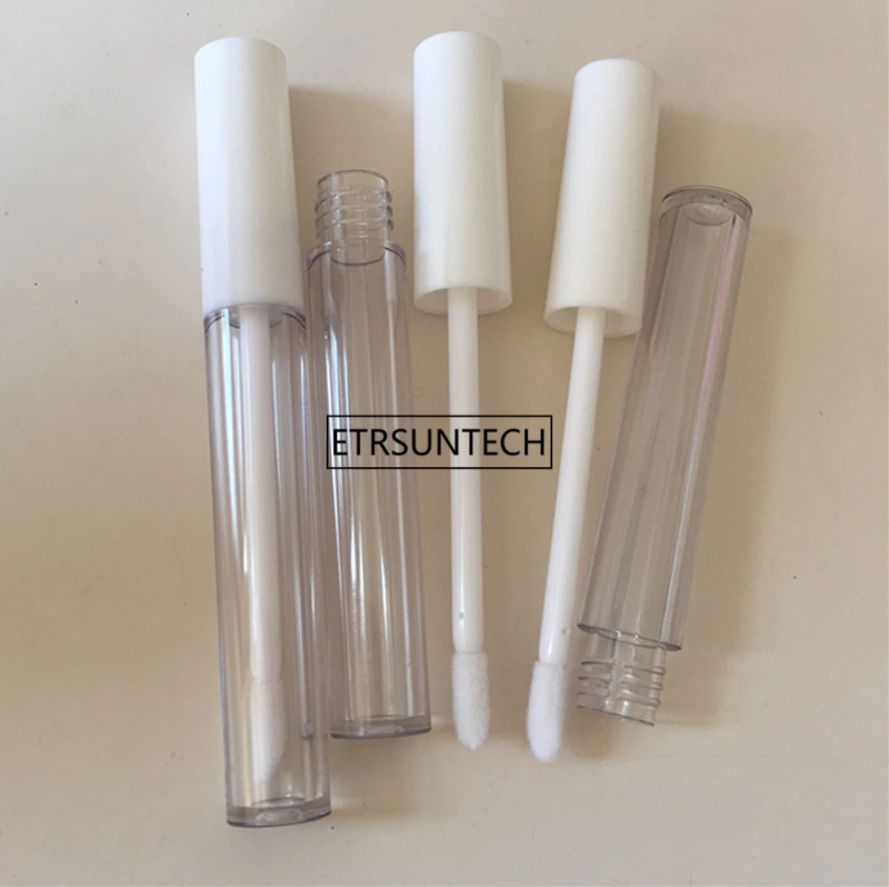 Пустой элегантный прозрачный матовый контейнер для губ пухлая туба блеска F2134 |