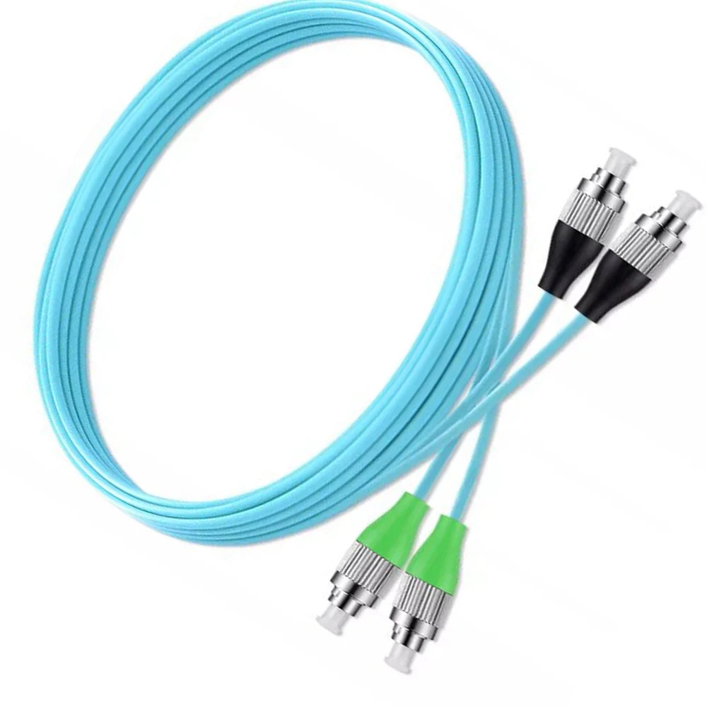 FC/APC-FC/UPC мультирежимный OM3 многорежимный дуплексный оптоволоконный кабель