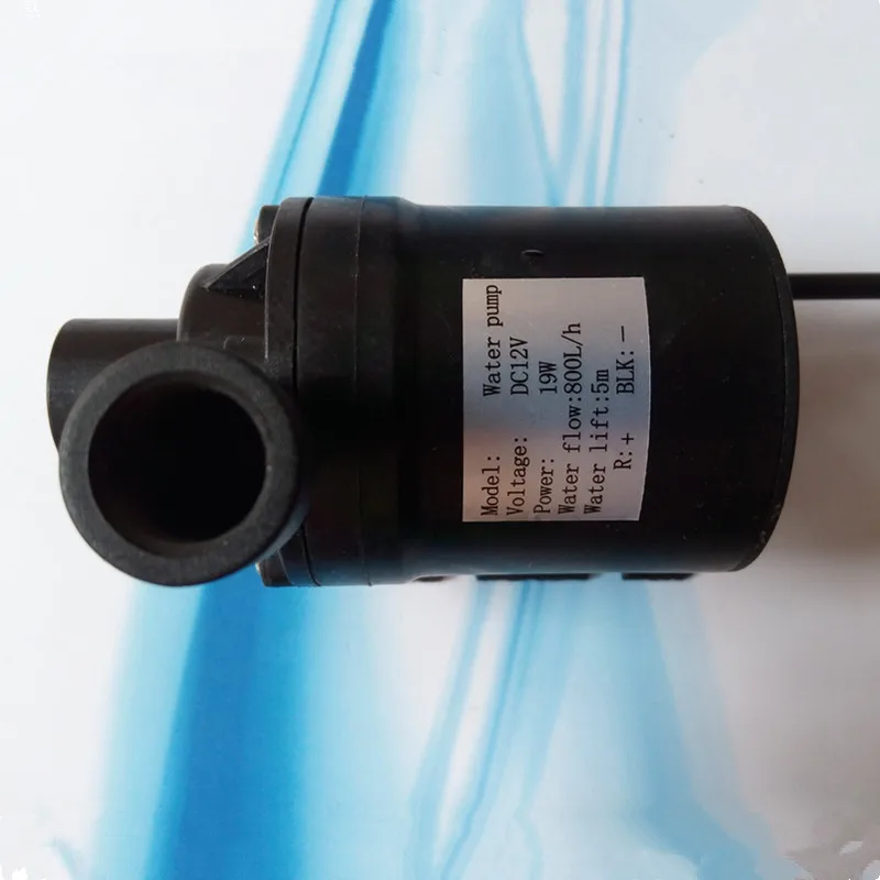 800L/ч 5 м DC 12V 24V Солнечный безщеточный Водяной циркуляционный насос для воды