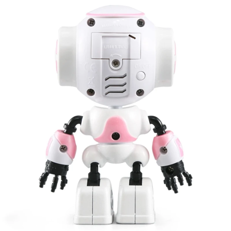 Mini Smart Alloy Toy Robot Phone Holder Kids Gifts Sensing Touch Multi-function Music remote control | Игрушки и хобби