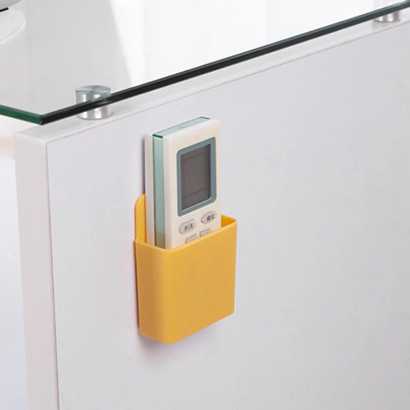 

Wall Mounted Organizer Remote Control Case For Air Conditioner TV Mobile Phone Holder Stand Container multifunctional storage