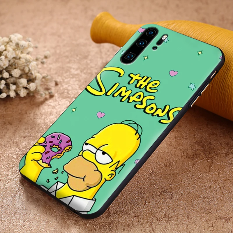 Очаровательные Симпсоны для huawei P8 P9 Mini P10 P20 2019 P30 LITE P Smart Z 2018 Pro Мягкий силиконовый