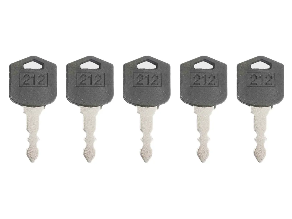 5key для Daewoo Doosan вилочный погрузчик зажигание тяжелой техники ключи D554212|Ключ от