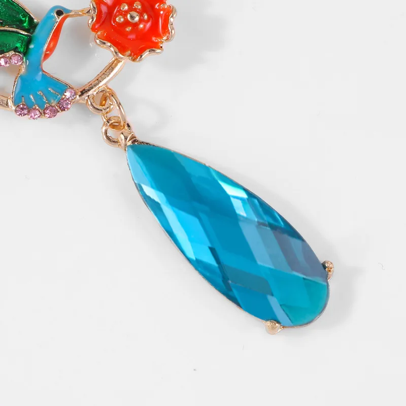 Серьги гвоздики куртки новые ювелирные изделия в 2019 году модная птица Женская