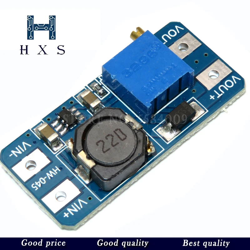 1 шт. модуль MT3608 с регулируемым повышением 2 А Повышающий Модуль MICRO USB 24 В до 5 9 12 28