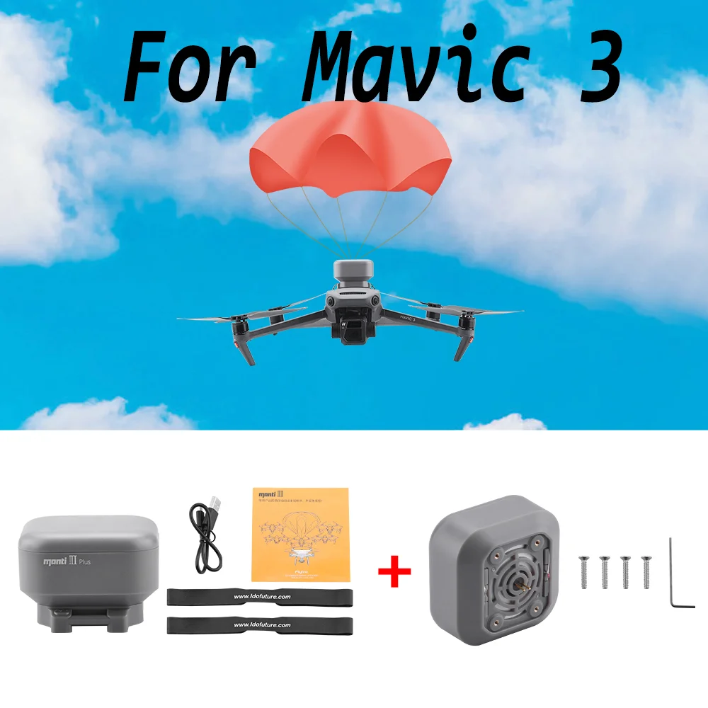 

Intelligent Safety Parachute For DJI Mavic 3 AIR 2/2S/PRO Drone Automatically Flight Safety Anti-falling Protection Umbrella
