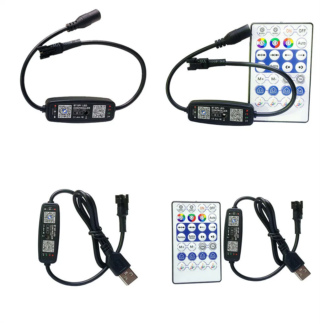 USB-контроллер пикселя WS2811 WS2812B SK6812 SM16703 1903 RGB 5 В 12 24 | Освещение